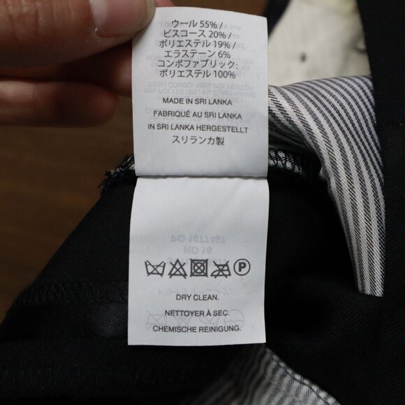 J. Crew Wool Pants Womens 00 Black Classic Capsule Professional Polished NWOT - Picture 9 of 16